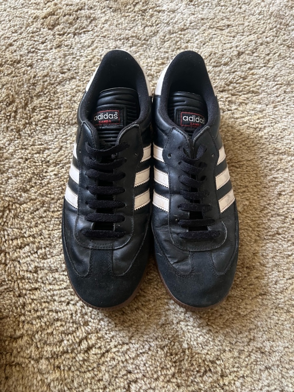 adidas Black and White Classic Samba Sneakers